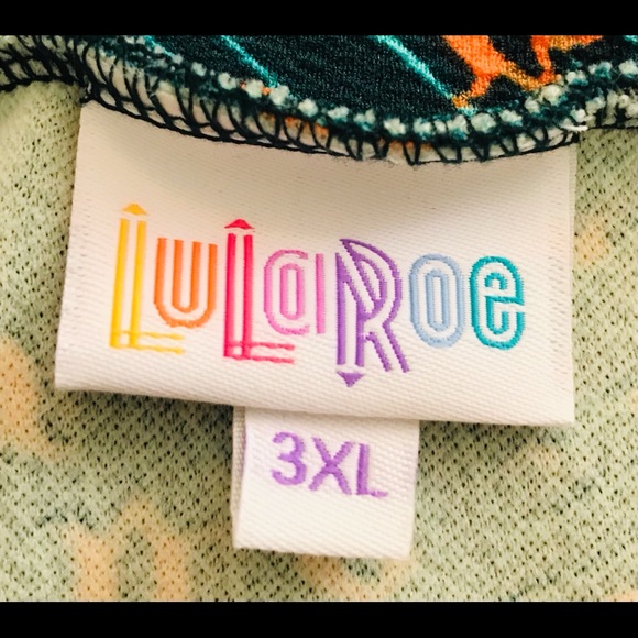 New Lularoe Cassie Skirt Size 3XL - Picture 5 of 10